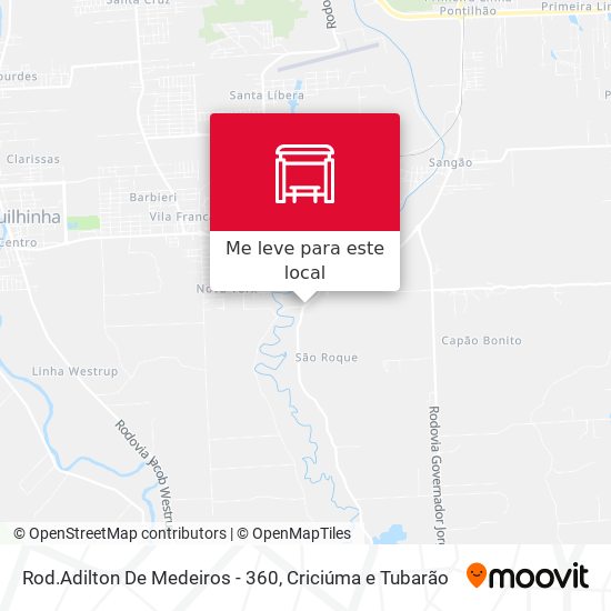 Rod.Adilton De Medeiros - 360 mapa
