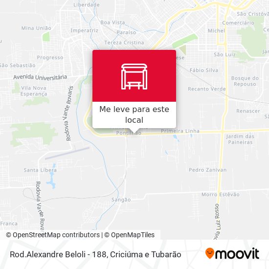 Rod.Alexandre Beloli - 188 mapa