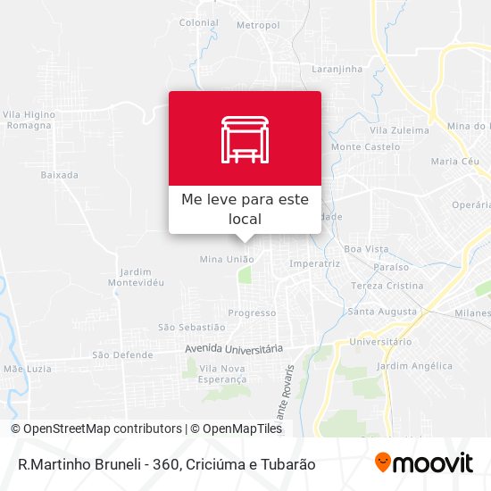 R.Martinho Bruneli - 360 mapa