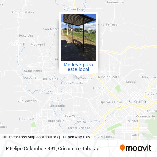 R.Felipe Colombo - 891 mapa