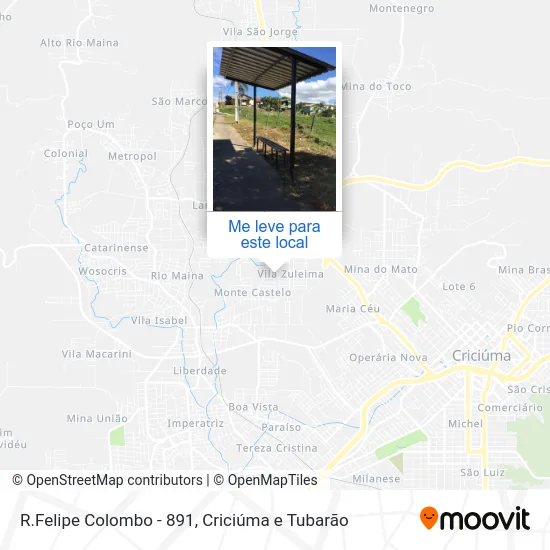 R.Felipe Colombo - 891 mapa