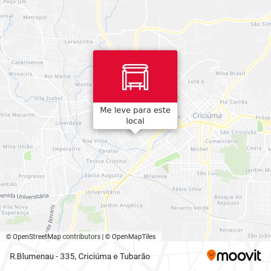 R.Blumenau - 335 mapa