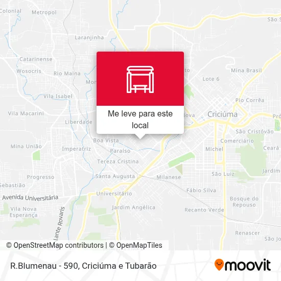 R.Blumenau - 590 mapa