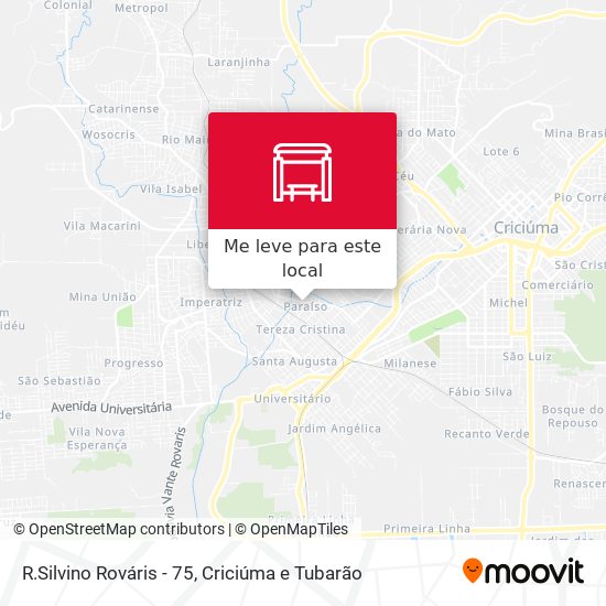 R.Silvino Rováris - 75 mapa