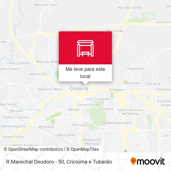 R.Marechal Deodoro  - 50 mapa