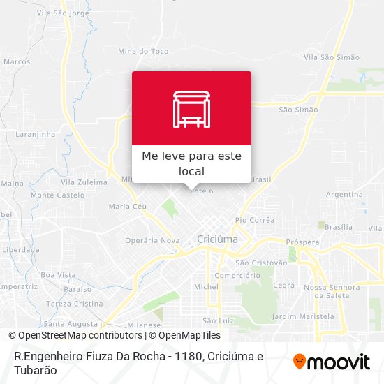 R.Engenheiro Fiuza Da Rocha - 1180 mapa