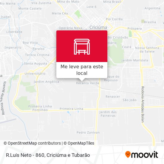 R.Luís Neto - 860 mapa