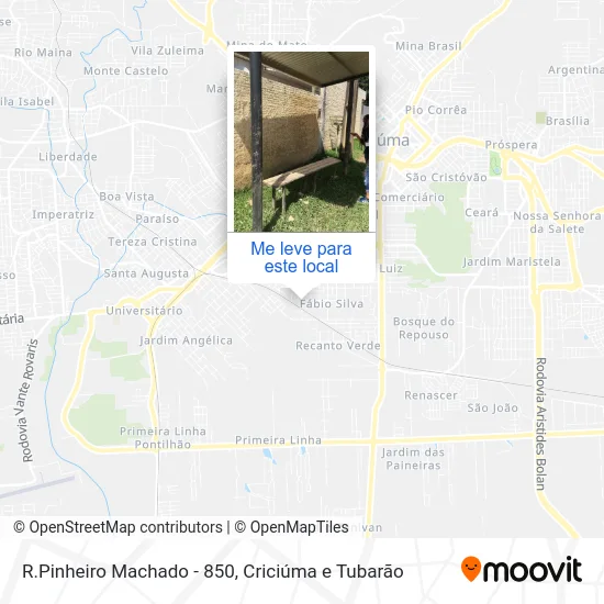 R.Pinheiro Machado - 850 mapa