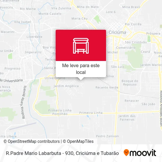 R.Padre Mario Labarbuta - 930 mapa