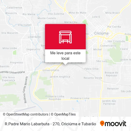 R.Padre Mario Labarbuta - 270 mapa