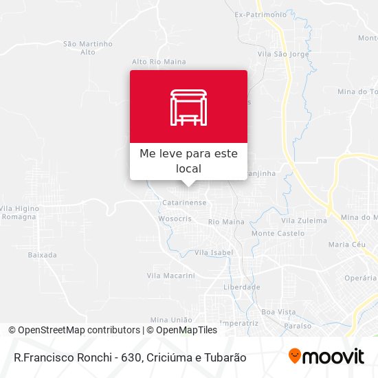 R.Francisco Ronchi - 630 mapa