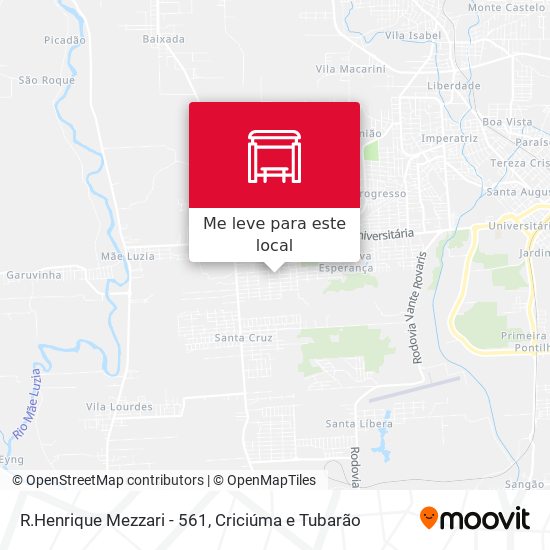 R.Henrique Mezzari - 561 mapa