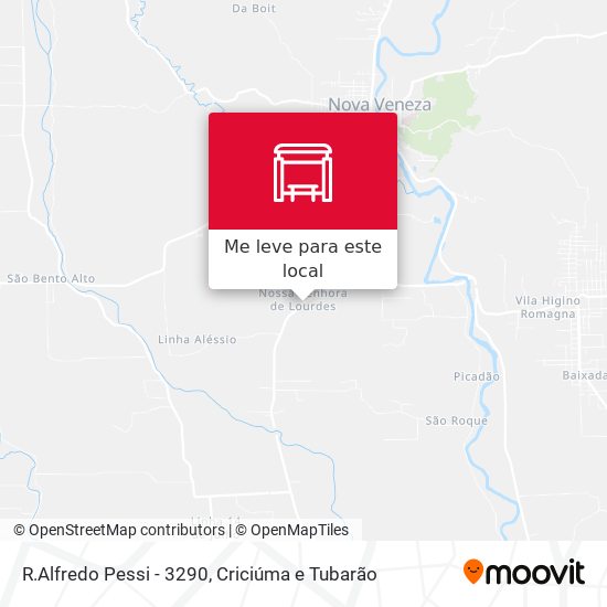 R.Alfredo Pessi - 3290 mapa