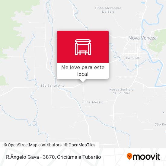 R.Ângelo Gava - 3870 mapa