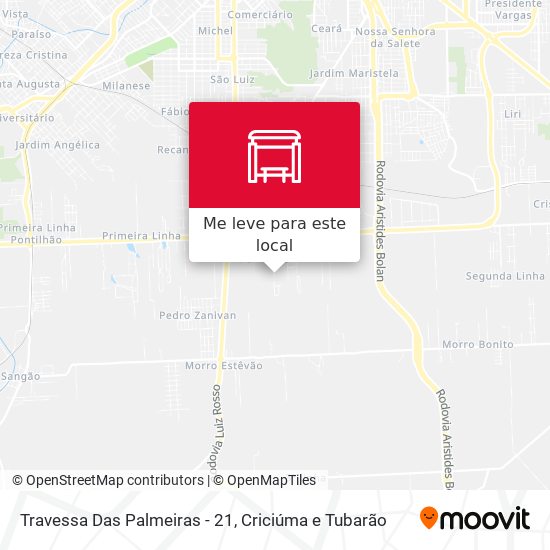 Travessa Das Palmeiras - 21 mapa