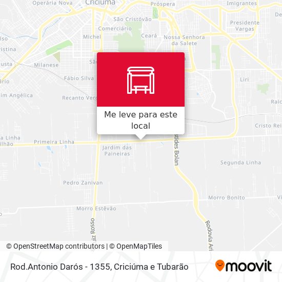 Rod.Antonio Darós - 1355 mapa