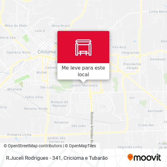 R.Juceli Rodrigues - 341 mapa