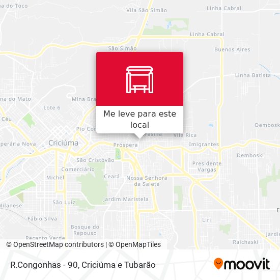 R.Congonhas - 90 mapa