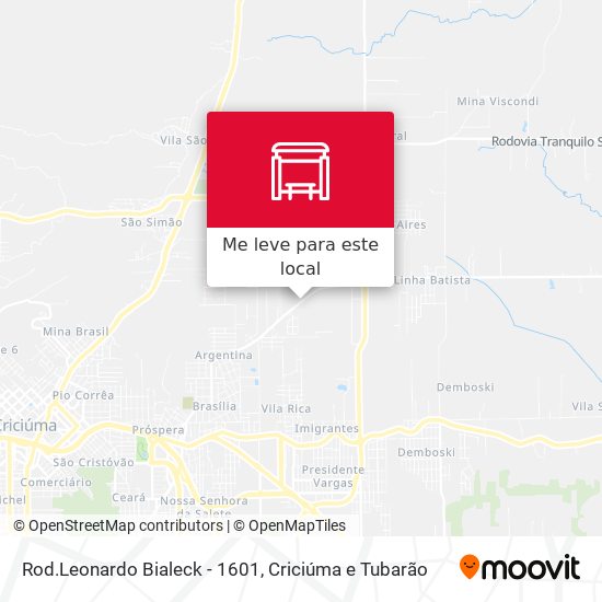 Rod.Leonardo Bialeck - 1601 mapa
