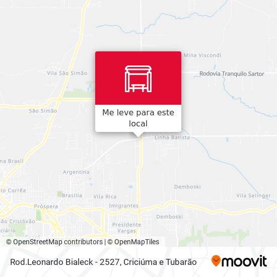 Rod.Leonardo Bialeck - 2527 mapa