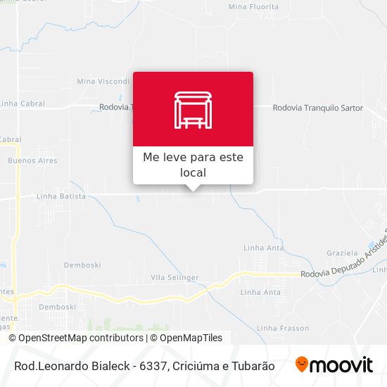 Rod.Leonardo Bialeck - 6337 mapa