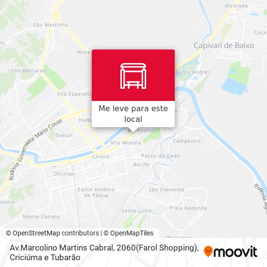 Av.Marcolino Martins Cabral, 2060(Farol Shopping) mapa