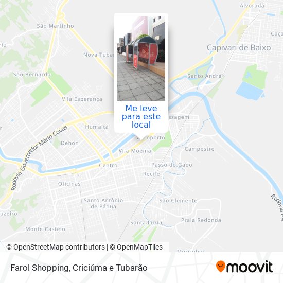 Farol Shopping mapa