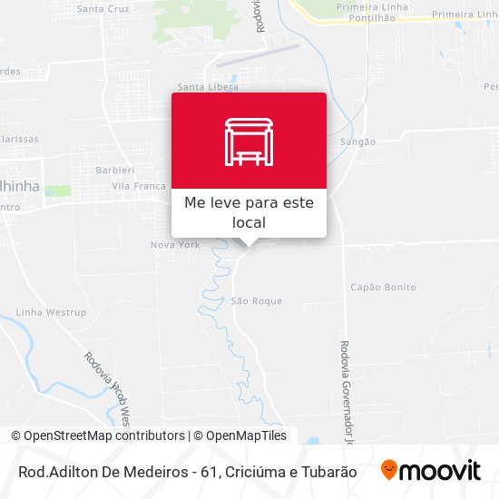 Rod.Adilton De Medeiros - 61 mapa