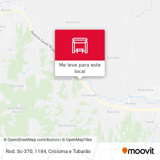 Rod. Sc-370, 1184 mapa