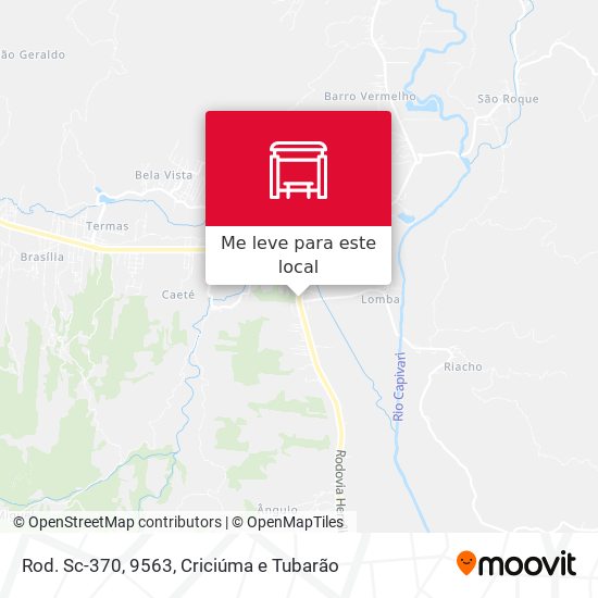 Rod. Sc-370, 9563 mapa