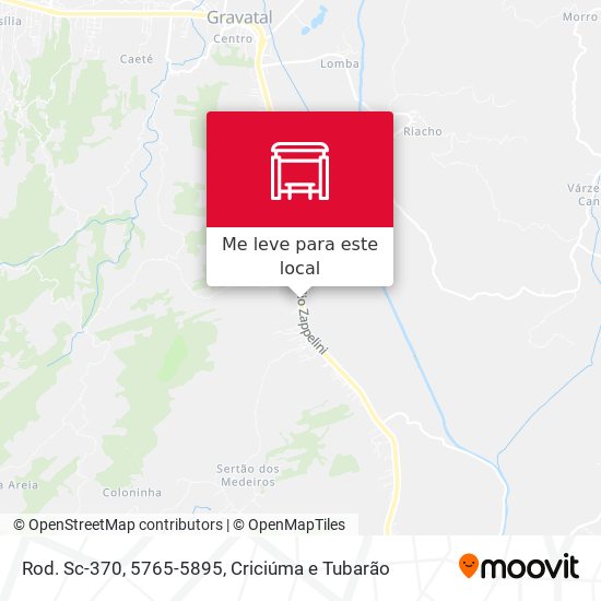 Rod. Sc-370, 5765-5895 mapa