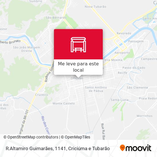 R.Altamiro Guimarães, 1141 mapa