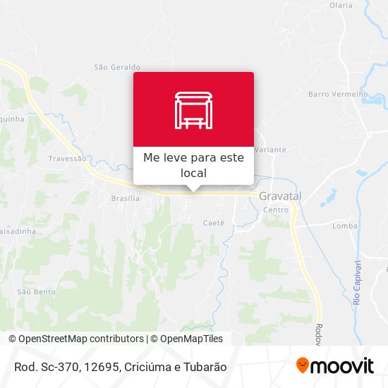 Rod. Sc-370, 12695 mapa