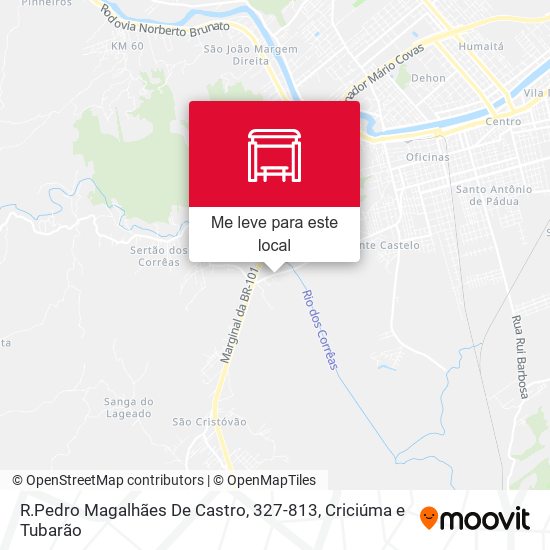 R.Pedro Magalhães De Castro, 327-813 mapa