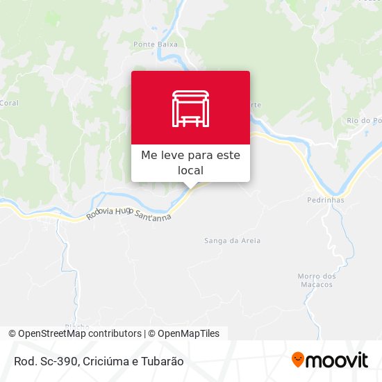 Rod. Sc-390 mapa