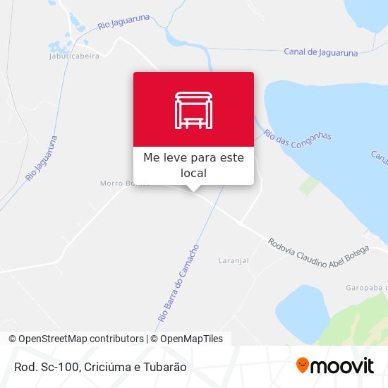 Rod. Sc-100 mapa