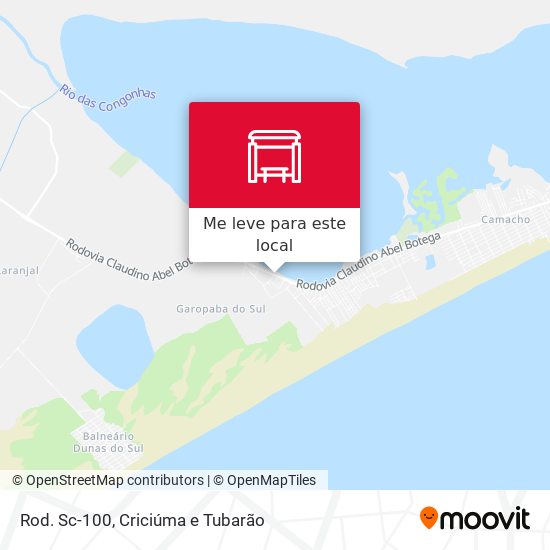 Rod. Sc-100 mapa