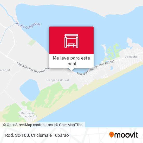 Rod. Sc-100 mapa