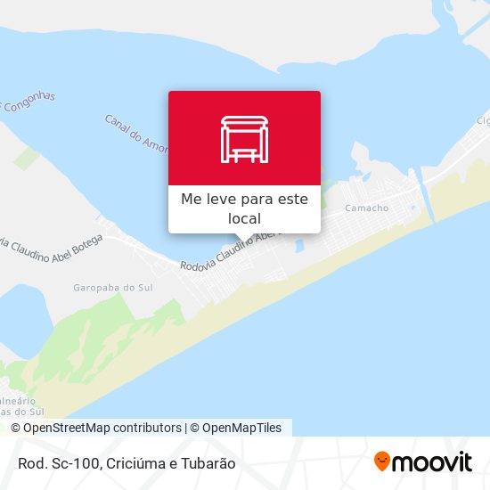 Rod. Sc-100 mapa