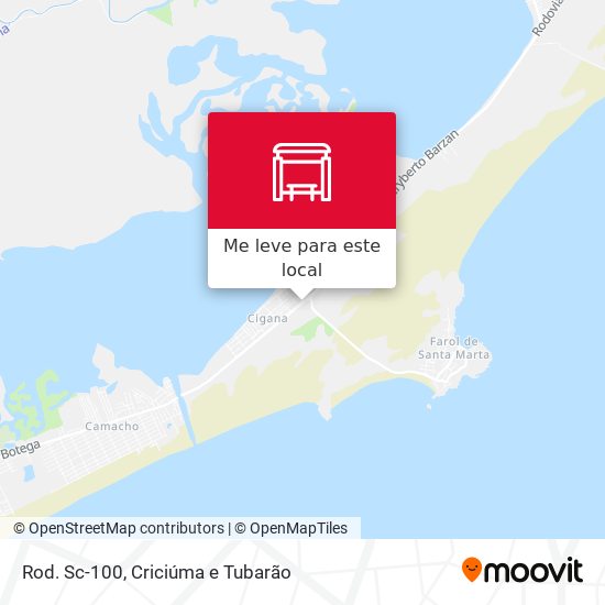 Rod. Sc-100 mapa