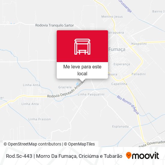 Rod.Sc-443 | Morro Da Fumaça mapa