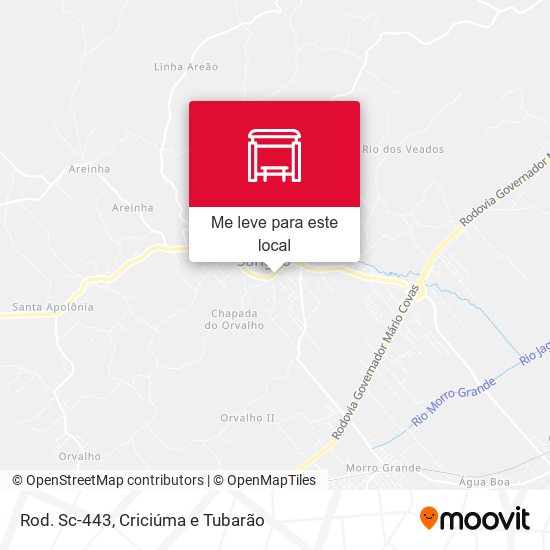 Rod. Sc-443 mapa