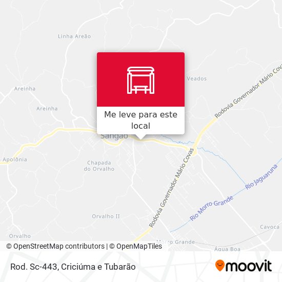 Rod. Sc-443 mapa