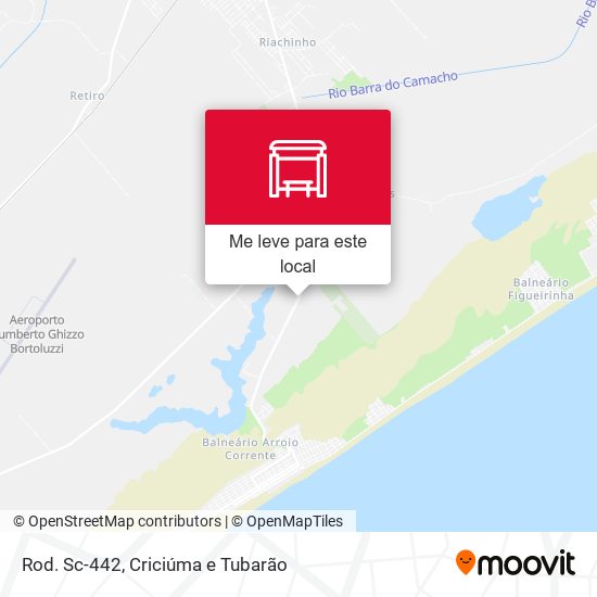 Rod. Sc-442 mapa