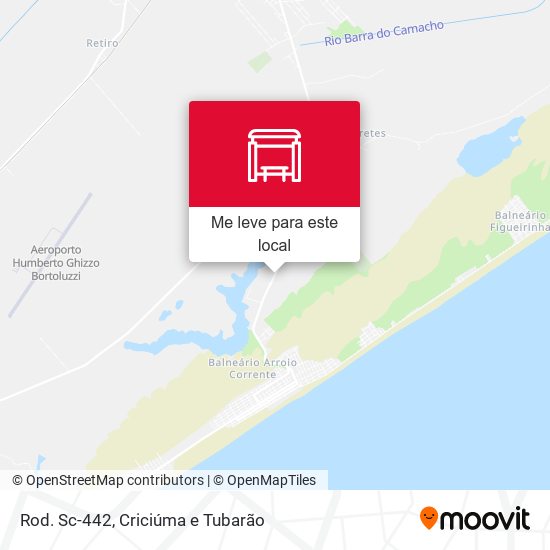 Rod. Sc-442 mapa