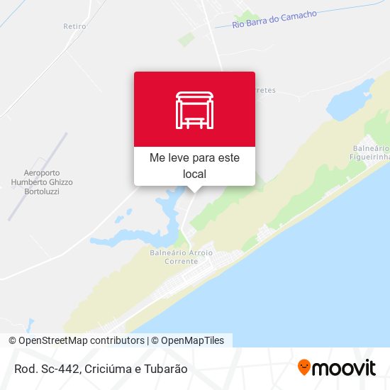 Rod. Sc-442 mapa