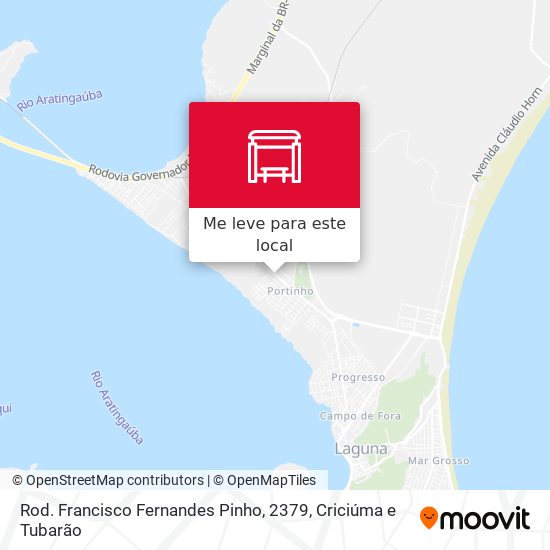 Rod. Francisco Fernandes Pinho, 2379 mapa