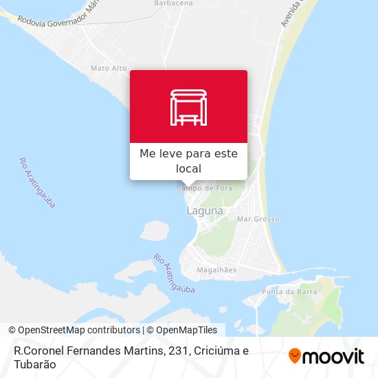 R.Coronel Fernandes Martins, 231 mapa