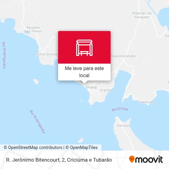 R. Jerônimo Bitencourt, 2 mapa