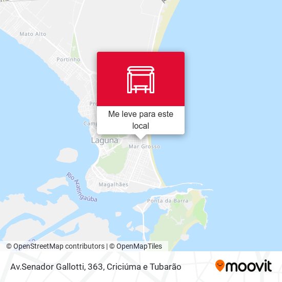 Av.Senador Gallotti, 363 mapa